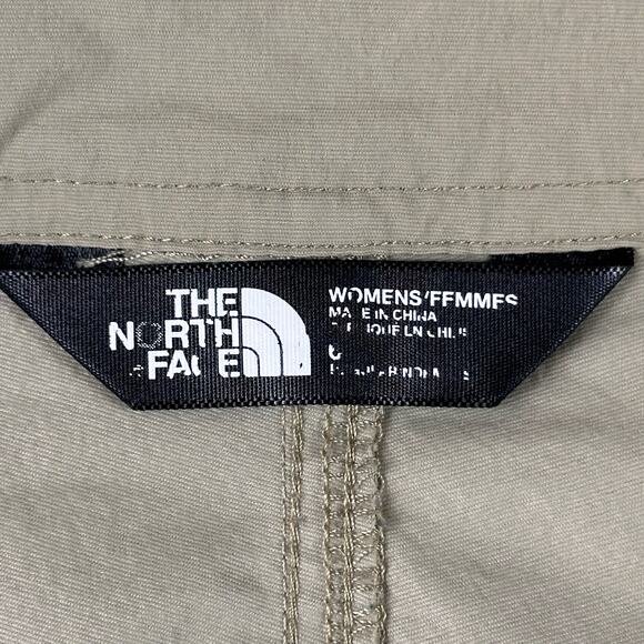 The North Face Mapleton Utility Shorts Nylon Womens 32" M Chino Gorpcore  Khaki - Picture 2 of 10